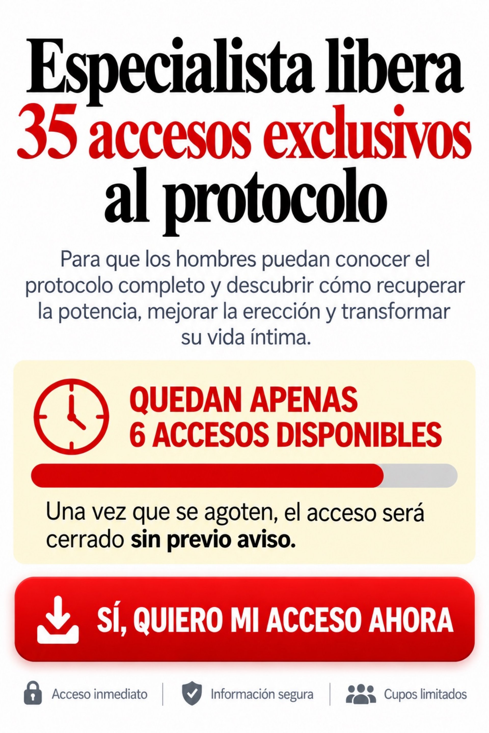 Acceso exclusivo al protocolo